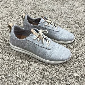 Gray TOMS sneakers